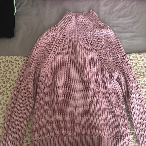 Gap Pink turtleneck sweater - Picture 1 of 3